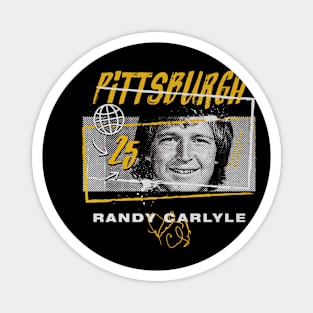 Randy Carlyle Pittsburgh Tones Magnet